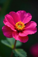 Obraz premium Detail of Portulaca grandiflora's flower with intricate details,, detail, closeup