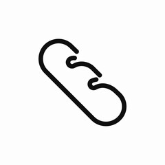 bread icon vector sign