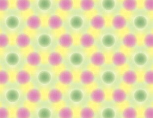 Colorful defocused circles abstract background