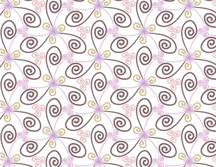 Floral Pattern, Plant Background for Fashion, Woven Wall Hanging, Print, Modern Floral Pattern, Suitable for Fashion and Decoration.