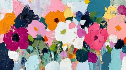 Colorful Flower Painting