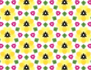 Colorful defocused circles abstract background