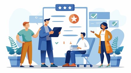 Obraz premium Don't hesitate to seek recommendations from your primary care physician, friends, or family members for trusted providers.