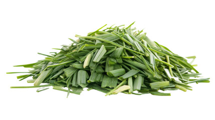 Fototapeta premium Pile of dry chive isolated on white background