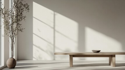 Minimalist Learning Space with Soft Lighting