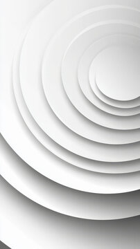 Abstract grayscale concentric circles, layered and overlapping, creating depth and visual texture