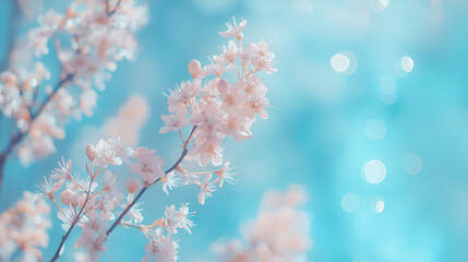 Naklejka premium cherry blossom in spring