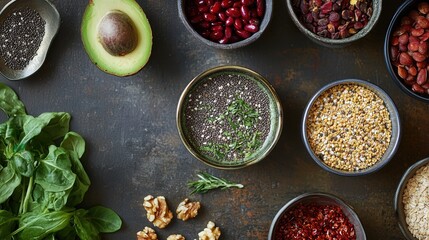 nutrient-dense smoothie packed with superfoods, plant-based proteins, and natural antioxidants for optimal health