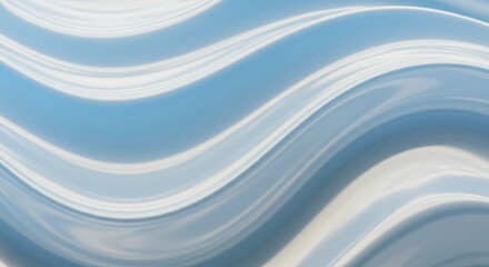 Iridescent Fluid Gradient Cool Tone Abstract Background