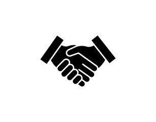 A handshake between two people representing a mutual agreement. the hands show trust and teamwork.