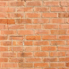 Weathered Orange Brick Wall Texture – Rustic, Aged Charm for Architectural Designs and Vintage Backgrounds