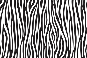 Tiger skin texture black and white	
