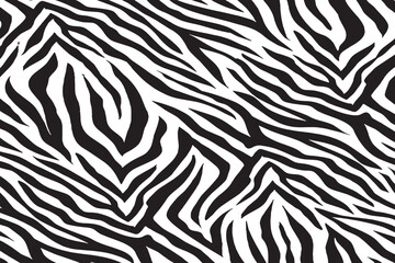 Tiger skin texture black and white	