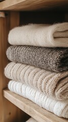 Cozy Neutrals: Soft Knitted Fabrics Perfect for a Warm Escape