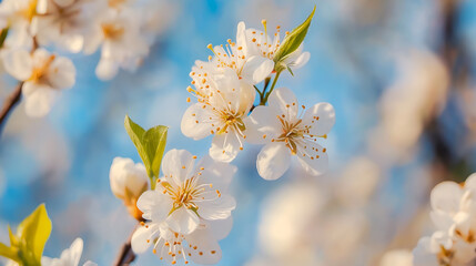 Obraz premium cherry blossom in spring