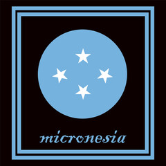Micronesia country flag