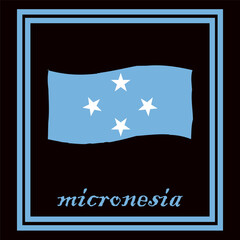 Micronesia country flag