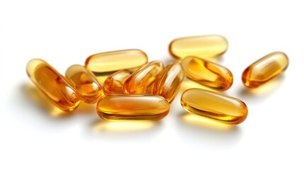 Fish oil capsules
