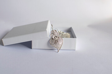 Portuguese filigree. Traditional jewelry of Portugal