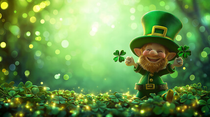 st patricks day leprechaun