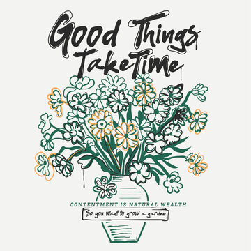 Hand drawn Flowers graphics. grafiti text. flower prints. summer t shirt.  womens fashion design. text prints. taypography slogan.  giral graphics. print design. graphics print. tropical flowers.