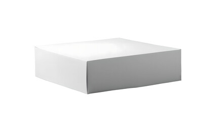 Mockup box isolated on white or transparent background	