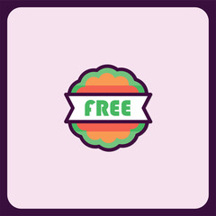 Free Product Label Design, Badge, Sticker, Icon, and Emblem