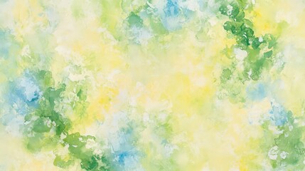 Watercolor wash abstract background with harmonious blend of colors