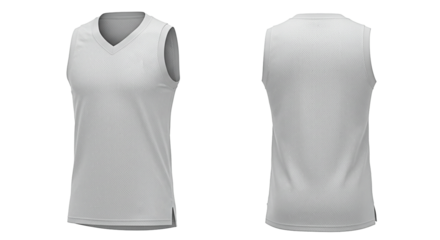 Basketball Jersey mockup front and back