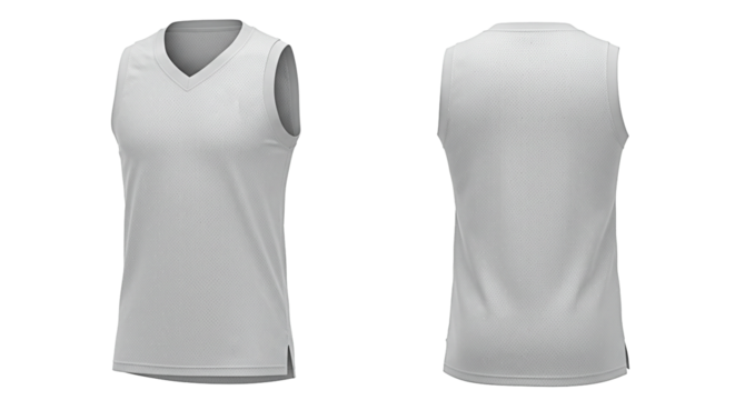Basketball Jersey mockup front and back