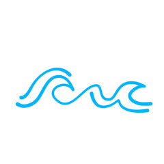 Sea wave pattern background
