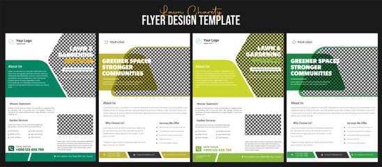 Lawn and gardening service flyer design Tree and gardening service poster leaflet lawnmower flyer template., Lawn and gardening service flyer design Tree and gardening service poster leaflet lawnmowe