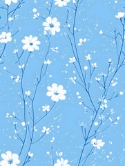 seamless floral background