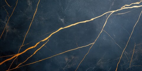 Bold, jagged lightning streaks illuminate a dark marble-like background, portraying energy, power, and drama with sleek, abstract elegance.