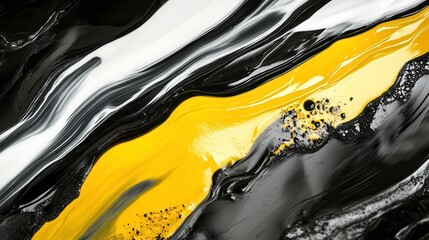 Obraz premium Stunning Abstract Ocean Patterns with High Contrast Elements