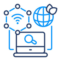 Fototapeta premium Digital experience