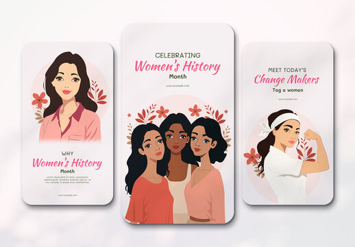 Women's History Month Instagram Feed Post