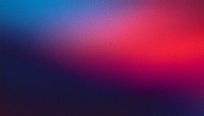 Obraz premium Abstract dark grainy gradient background, blue purple red pink glowing noise texture, retro banner poster cover design