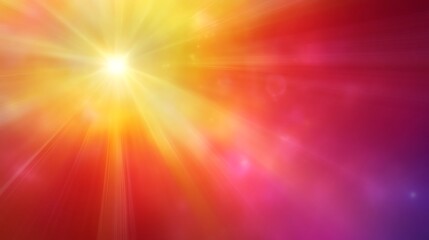 Bright Radiating Light Abstract Background