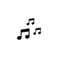 Tone music element logo design graphic vector logo