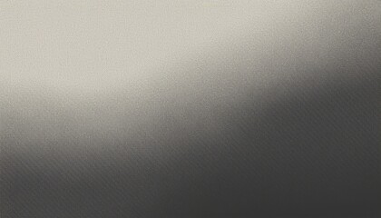 Obraz premium Grainy background, monochromatic gray beige abstract gradient poster backdrop, noise texture effect banner design