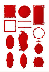 Seal Border Red Commercializable Elements