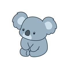 Cute and adorable koala illustration
