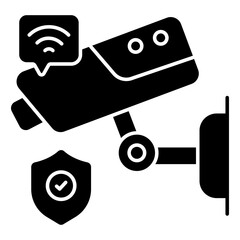 A perfect design icon of cctv camera
