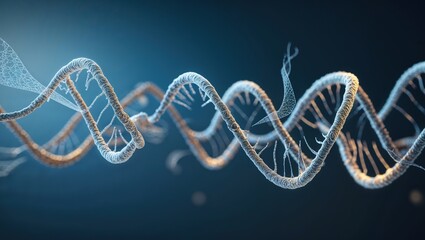 intricate structure of a viral genome, focusing on the implications for medical advancements and understanding viral behavior