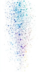 Obraz premium Futuristic machine learning logo with interconnected data nodes