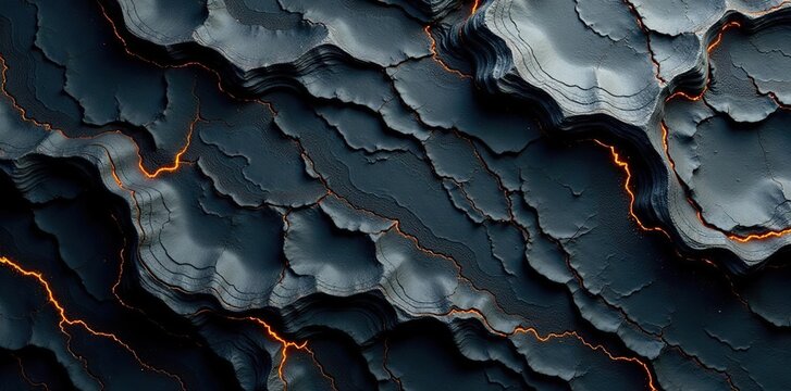 Dark grey halbedelstein with kunzit veining and organic shapes, kunzit, dark, textures