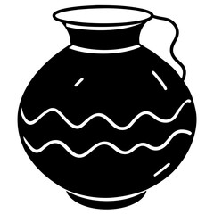illustration of a vase
