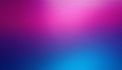 Fototapeta premium Pink purple magenta blue gradient grainy texture background vibrant banner cover header design