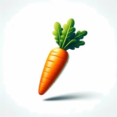 carrot icon on a white background